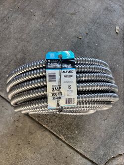 3/4 flexible aluminum conduit 100ft