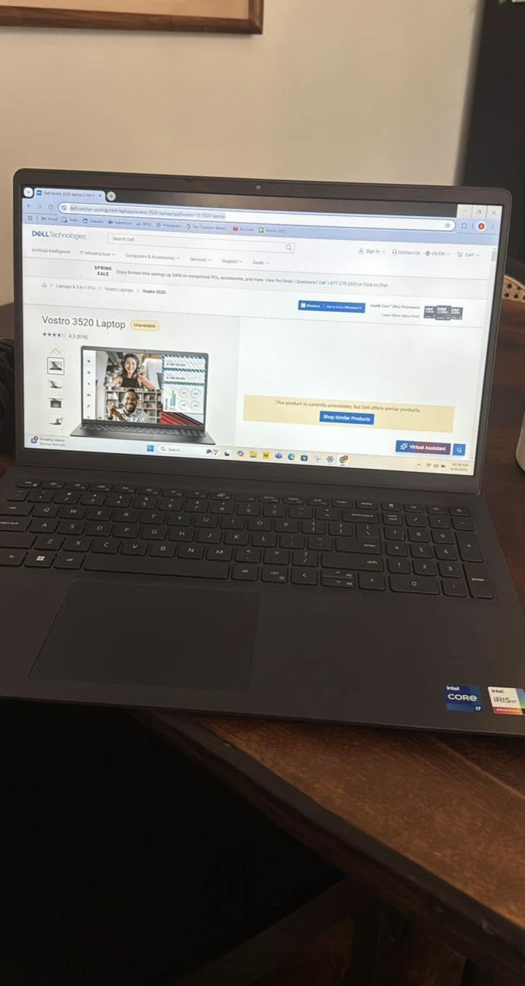 Dell Laptop - Vostro 3520 12th Gen i7