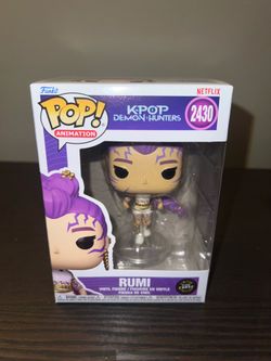 LE CHASE GLOW Rumi What Sounds Like K-Pop Demon Hunters Funko Pop #2430 Huntr/X
