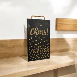 Elegant Wooden Wine Gift Box – Perfect for Any Celebration!