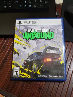 Need for Speed Unbound PS5 – Sony PlayStation 5 Racing Game Complete