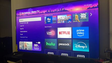 Roku 65" Select Series 4K HDR Smart Roku TV with Roku TV Remote: LED, Wi-Fi, HDMI
