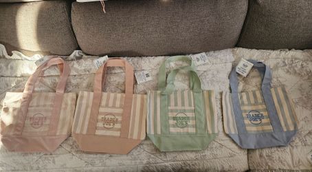 Trader Joe's Mini Totes Stripes