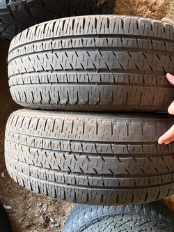 MATCHING PAIR(2) OF 265/65 R 18 BRIDGESTONE DUELER H/L ALENZA PLUS TIRES
