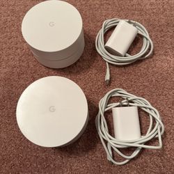 Google WiFi Routers (AC-1304) - 2-Pack