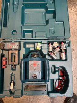 Bosch Professional GRL 240 HV rotary laser level kit in original hard case