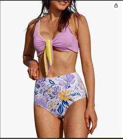 Jollkichay Junior XL High Waisted 2 piece Swim Suit