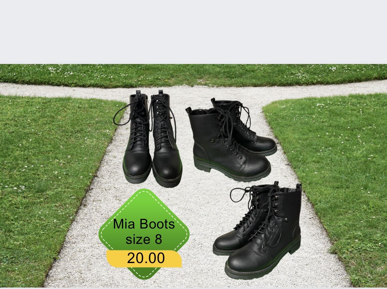 Mia Black Boots 