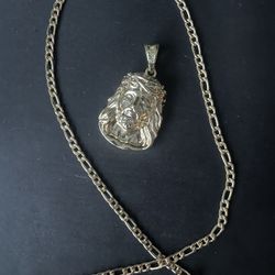 Jesus Christ Pendant And Chain