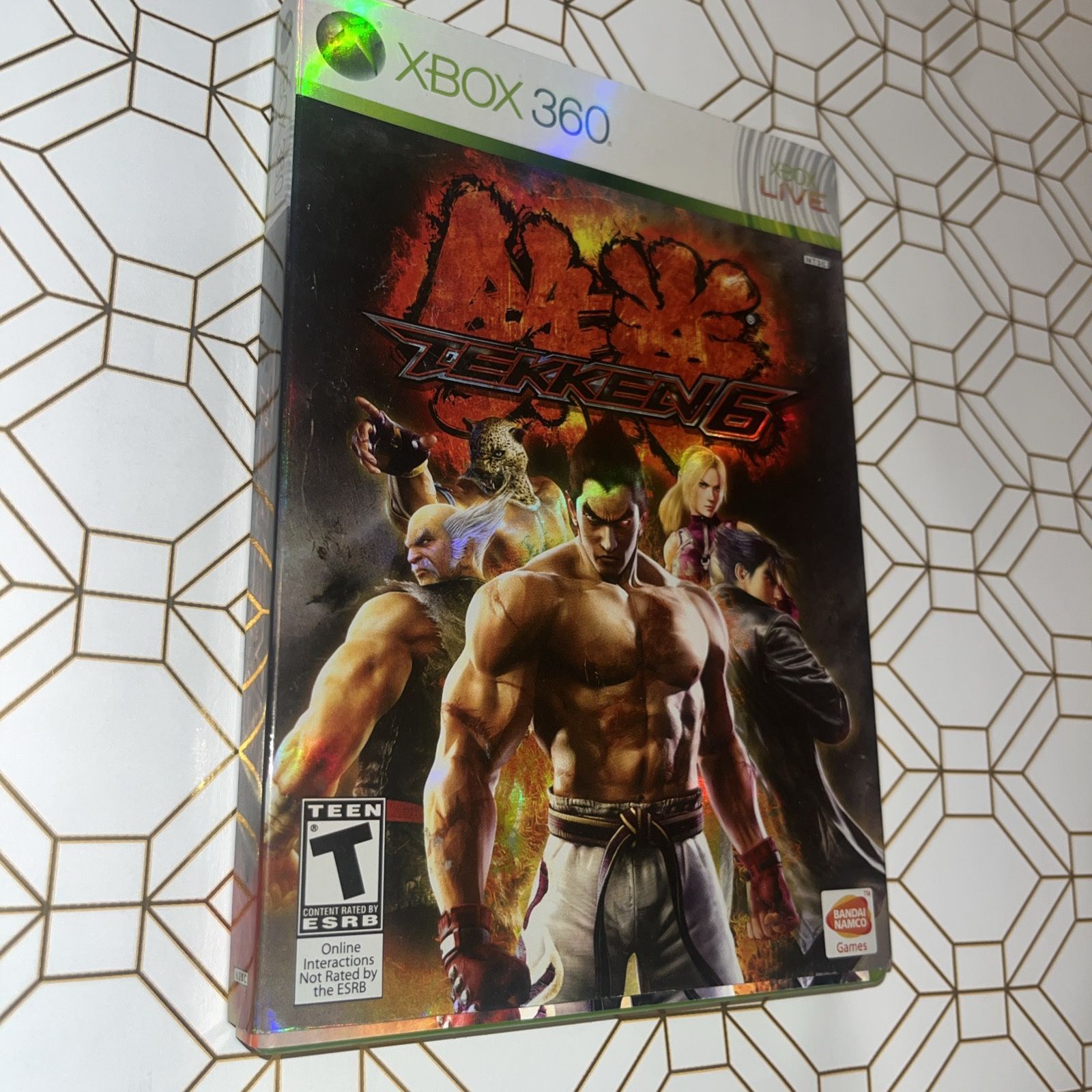 Tekken 6 (Microsoft Xbox 360, 2009) CIB Complete w Manual & Slipcover TESTED