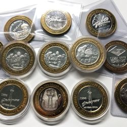 .999 Fine Silver Limited Edition Casino Tokens