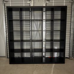 Kallax Black Bookcase Storage