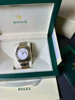 Rolex Datejust 36 mm. Two tone