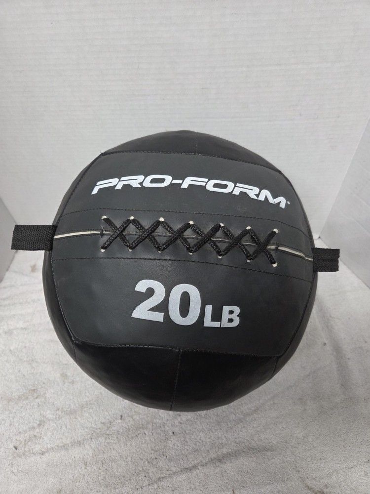 Pro-Form 20 Lb. Exercise Weight Ball (Price Is Firm)