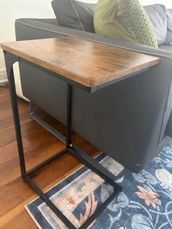 Natfairy C-Shape End Table