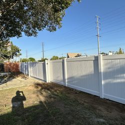Vinyl Fence 
