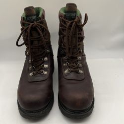 Wolverine Mens 9.5 Big Horn Gortex WP Insulated Leather Boots Brown