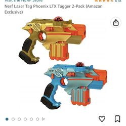 Nerf Lazer Tag Guns 