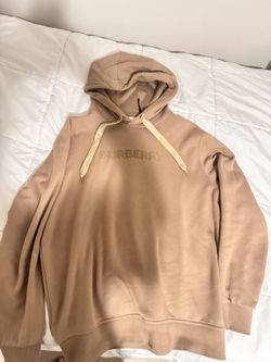 Burberry Logo Detailed Drawstring Hoodie