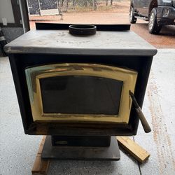 Solid Metal Fireplace - Heavy Duty!!