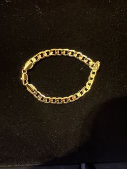 18kt plated , solid not hollow