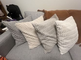Neutral Throw Pillows (set Of 4)