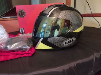 Bell motorcycle helmet