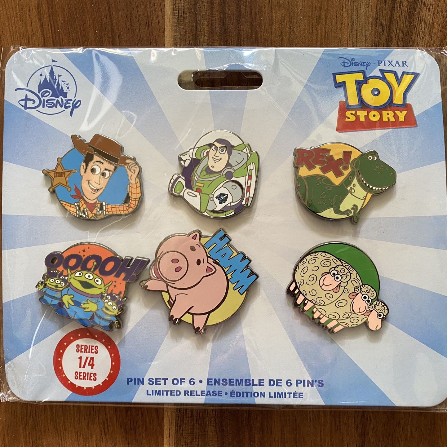 Disney Toy Story Limited Edition 6 Pin Set