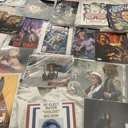Autograph Pictures Horror Movies Kobra Kia And Back To The Future Collection Collectible Signed