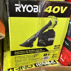 Ryobi 40v Mulcher With Battery And Charger 