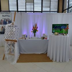 White Backdrop Panels