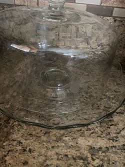 Princess House Bread/ Cake Display