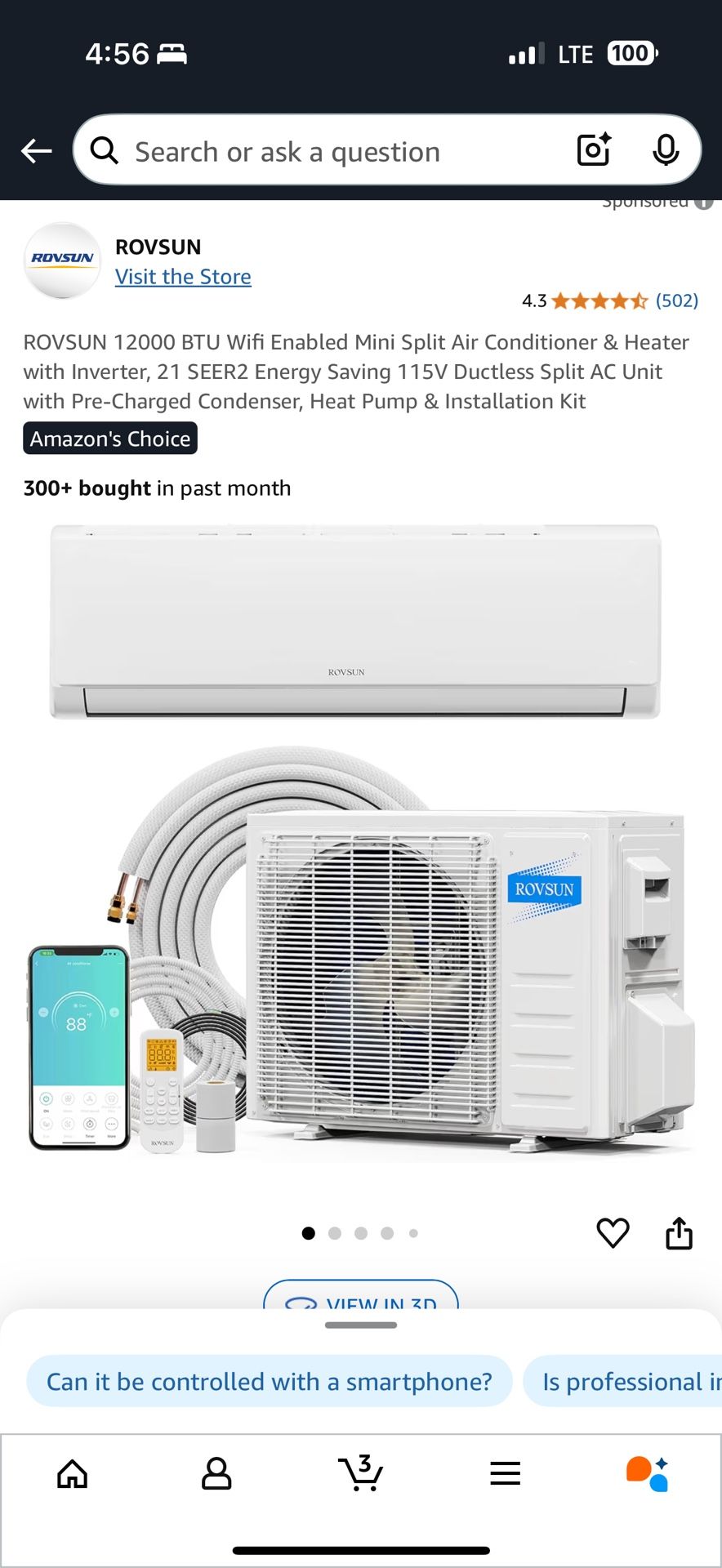 Brand New In Box AC Unit