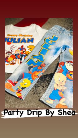 Space Jam Birthday Drip 