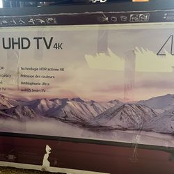 LG UHD TV 4k “49” Inch  Smart Tv 