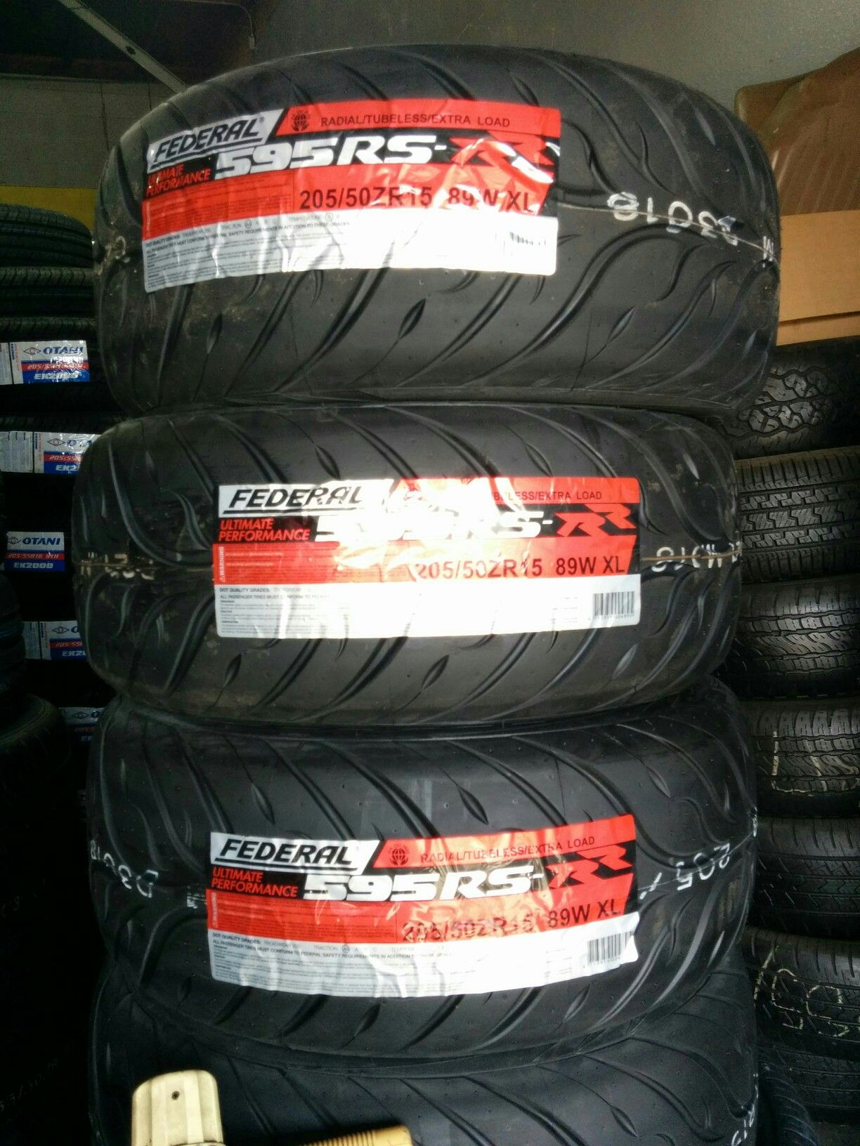 New Federal 595 RS-RR 205/50/15 in stock!!!!