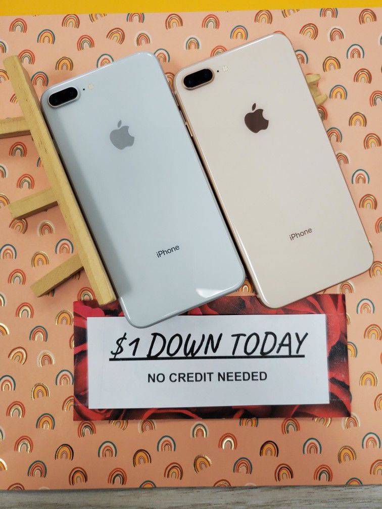 Apple IPhone 7 Plus / 8 Plus - $1 DOWN TODAY, NO CREDIT NEEDED