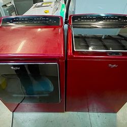 XL Cabrio Whirlpool Washer and Dryer Set