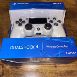 New PS4 Remote DualShock White 
