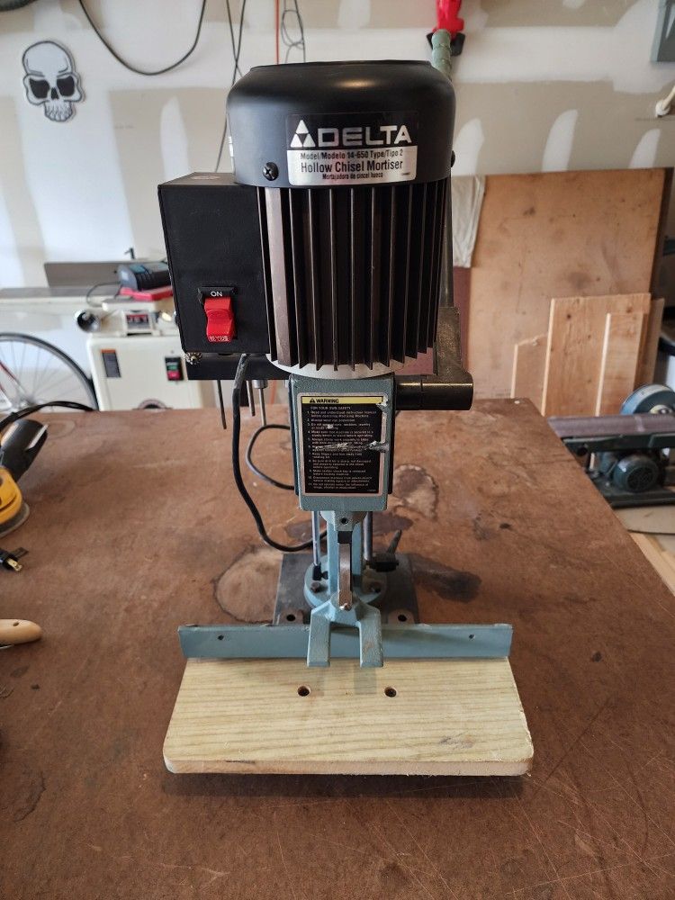 Delta Model 14650 Type 2 Hollow Chisel Mortiser for Sale in San Antonio, TX OfferUp