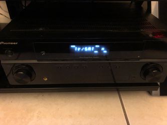 Pioneer receiver w/ speakers and powered sub