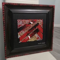 Hand-Crafted Original Abstract Collage