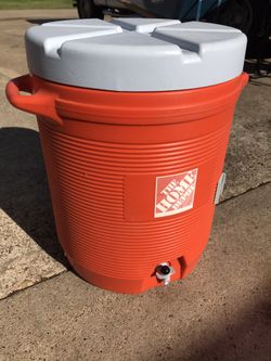 Rubbermaid 10 Gal Orange Water Cooler