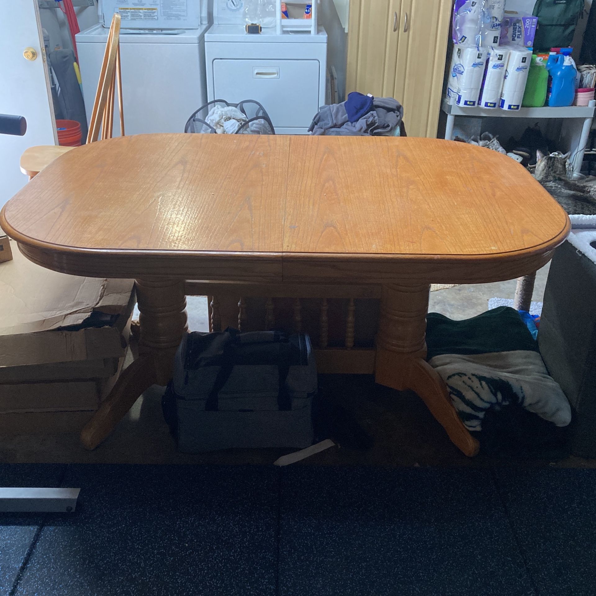 Old Oak Kitchen Table - Free
