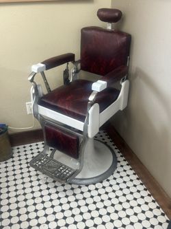 Antique Koken Barber Chair