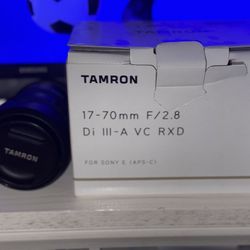 Tamron 17-70mm Lens F2.8