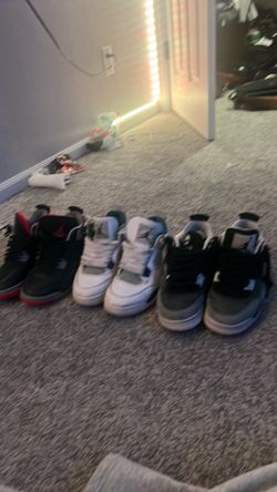 Size 6.5-7 Jordan 4s