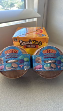 Mystery Dumplings and Smushmart cheese