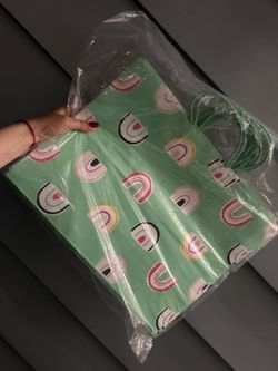 Rainbow gift bags