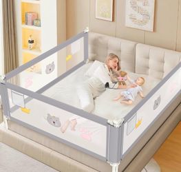 Baby Bed Rail Guard Set
